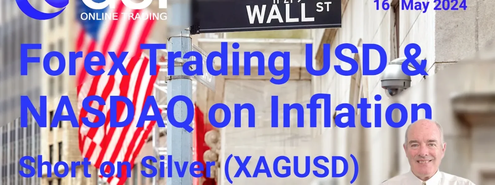 Forex Trading on USD and NASDAQ after Inflation Report. Trading Short on Silver (XAGUSD).